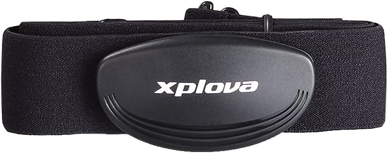 Xplova Soft Cardio Band X5 with Ant + Technology, Black