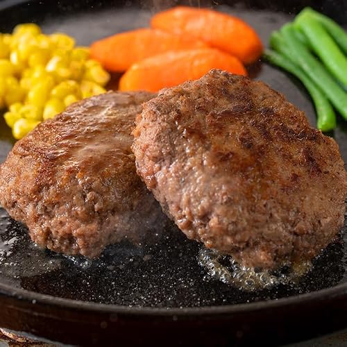 [ふるさと納税]さつま屋産業 定期便 全3回(連続) 鹿児島黒牛 黒豚 ハンバーグ 8個 計1.04kg×3回 [入金確認後、翌月から配送]
