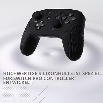 PlayVital Silicone Case for Nintendo Switch Pro Controller Non-Slip Case