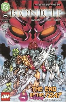 Comic Bionicle #8 September 2002 Book