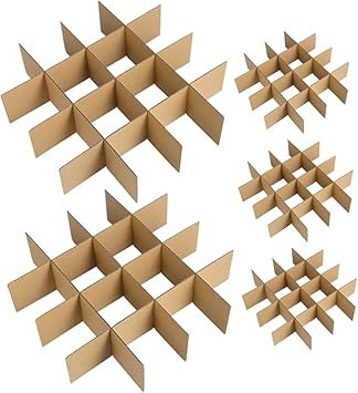 Amazon.com: MAGICLULU 5Pack Cardboard Dividers for Shipping Boxes for ...