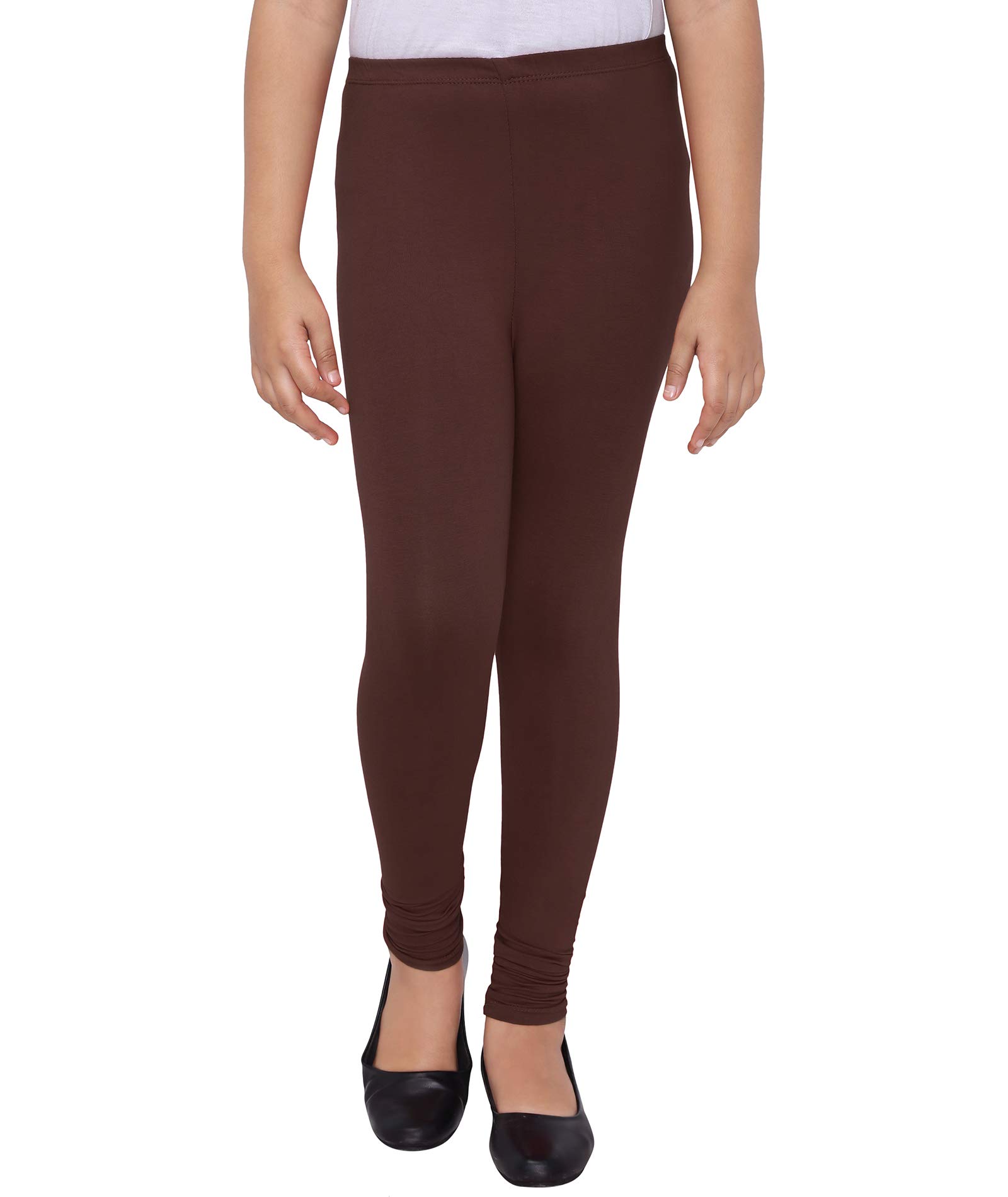 Robinbosky Premium Girls Brown Leggings(2-3 Years(22), Burgundy) - Image 2 thumbnail