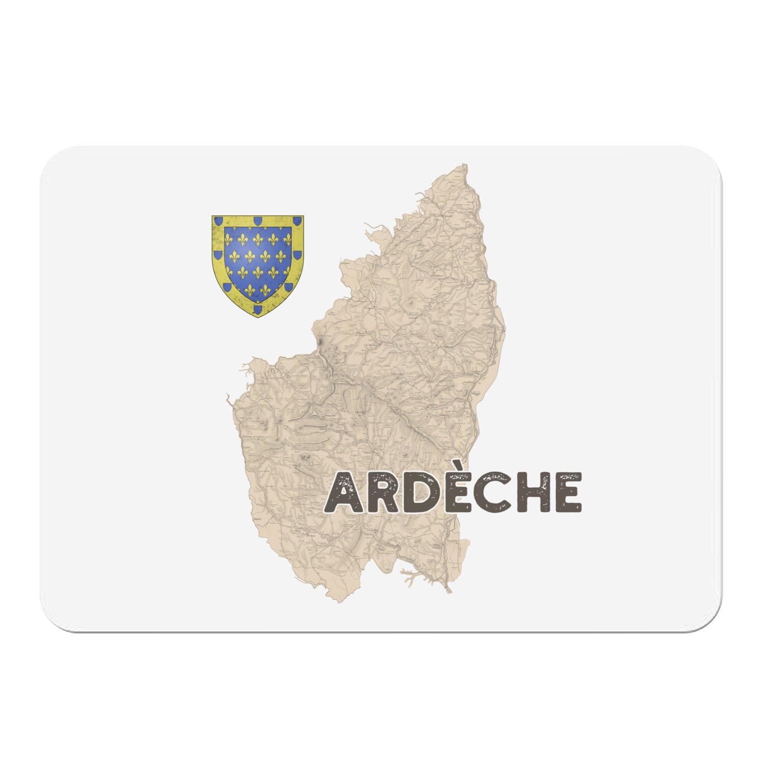 Set de table liège Ardèche lot de 4 napperons vintage idée cadeau souvenir 07