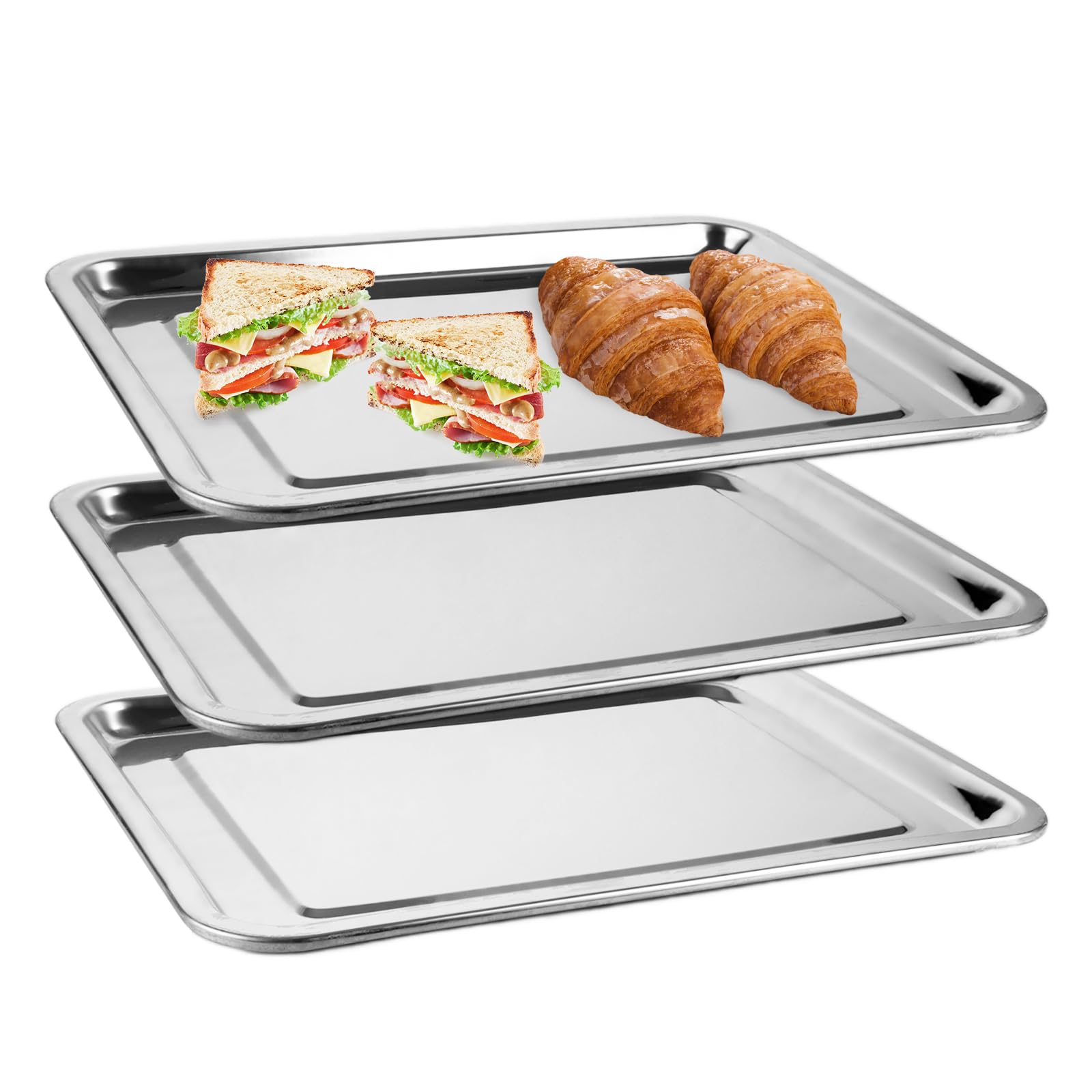 Plaque de four antiadhésive cuisson Outil rectangle Deep Medium Taille 32 x 22 x 5.5 cm[381