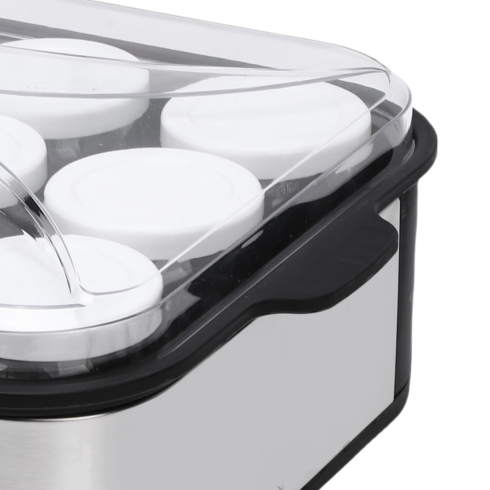 Yaourtière avec Minuterie 0-48h, 12 Pots en Verre de 180ml,