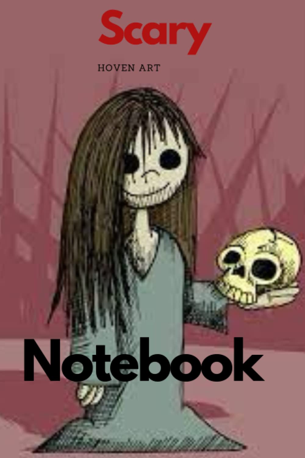 Scary notebook: You can be in a scary story