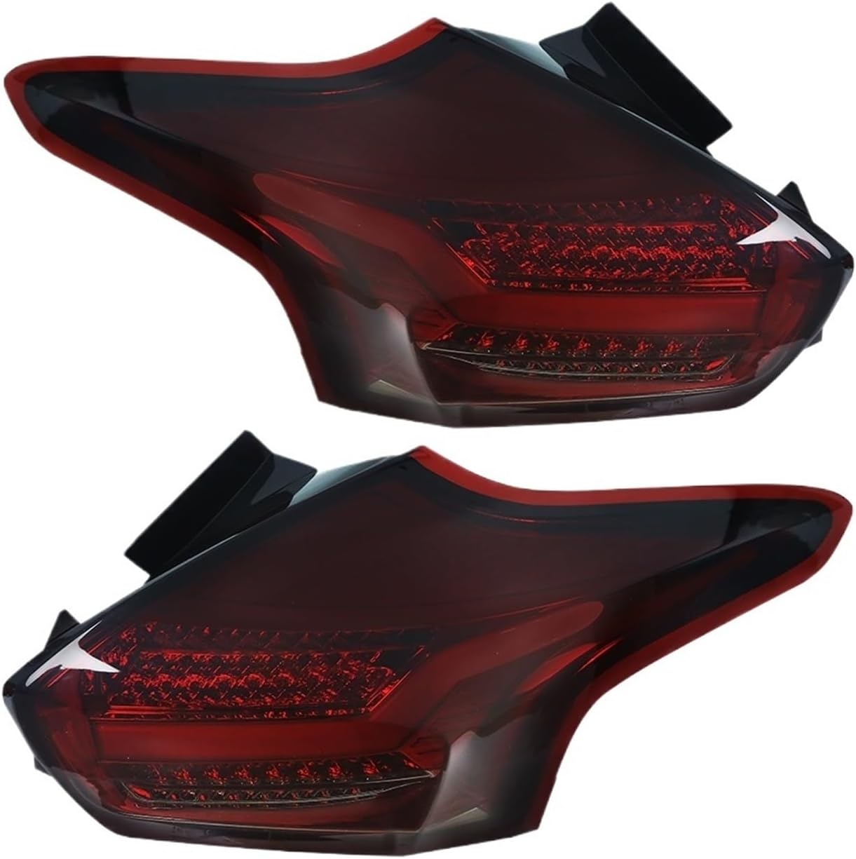 Car Rear Taillight Compatible for Focus MK3.5 Hatchback 15-18 Brake Stop Lamp Reverse Light Turn Signal