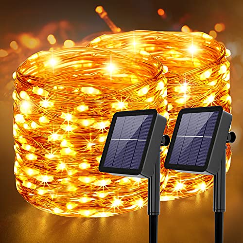 Solar-Lichterkette für den Außenbereich, 10m100 LEDs Cover
