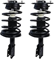 Vista 210 de Detroit Axle - Kit de suspensión delantera de 10 piezas para Chevy Aveo Aveo5 Pontiac G3 Wave 2 Ready Struts Assembly 2 Enlaces de barra