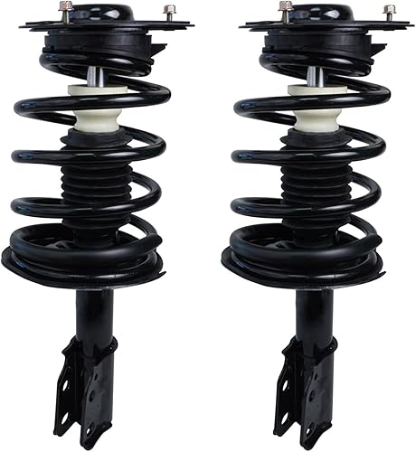Miniatura 210 de Detroit Axle - Kit de suspensión delantera de 10 piezas para Chevy Aveo Aveo5 Pontiac G3 Wave 2 Ready Struts Assembly 2 Enlaces de barra