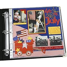C-Line Memory Book 12 x 12 Inch Scrapbook Page Protectors, Clear Poly, Top Load, 50 Pages per Box 62227