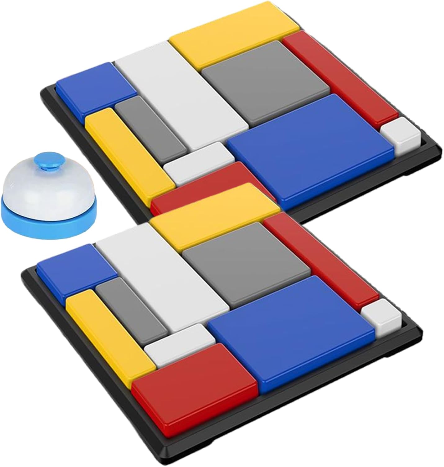 Logic Puzzle Game - Brain Teaser Challenge for Thinking Skills | ABS Flexible with Pattern Matching Function, Reasoning Training Toy for Kids Teens Adults Home School Office Travel