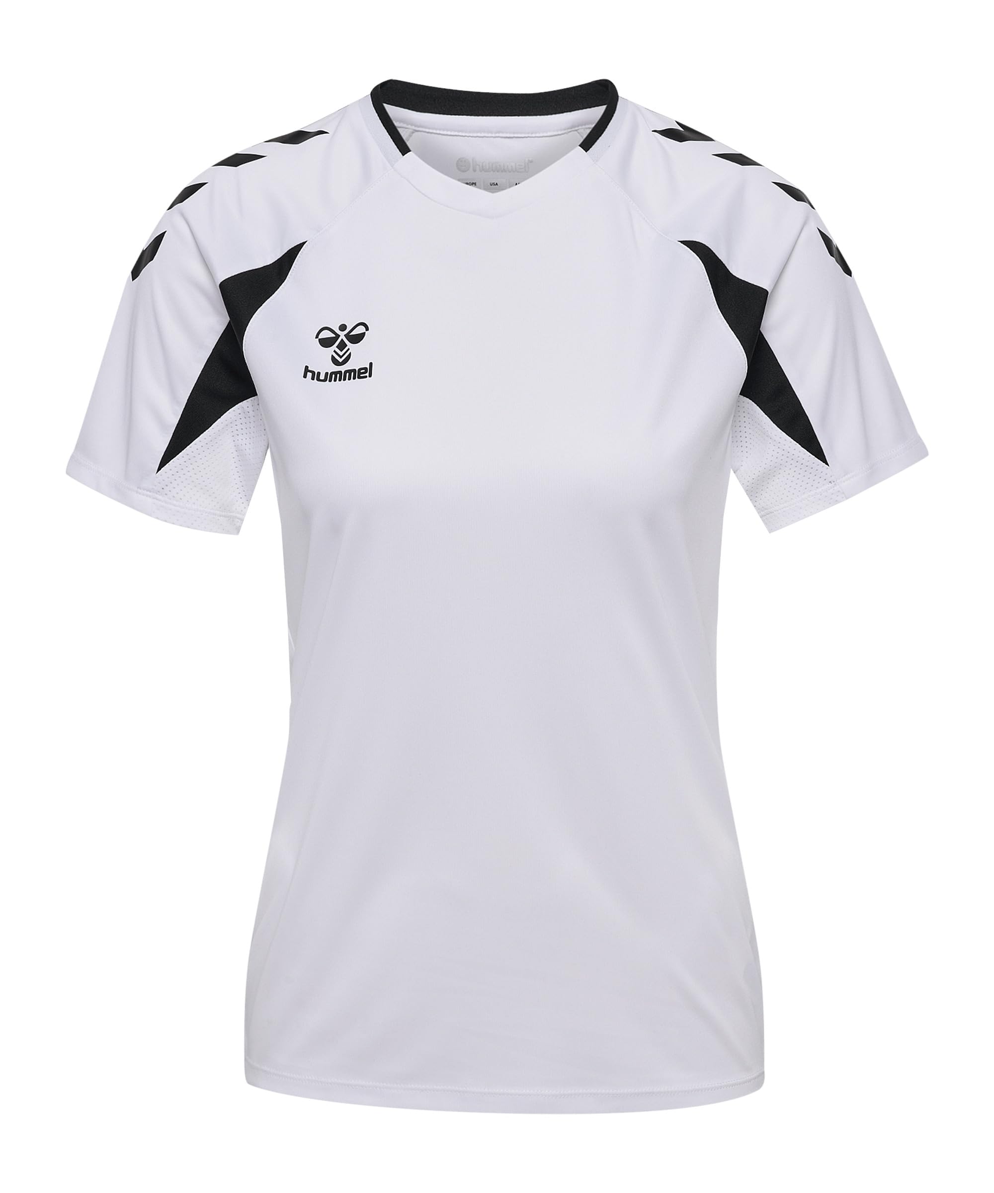 Camiseta blanca mujer hummel Core 2.0 de manga corta 5