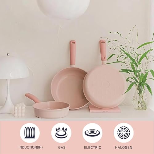 Miniatura 4 de Neoflam Sartén antiadherente de cocina de 10 pulgadas con mango suave al tacto, sartén de revestimiento de cerámica de cocción saludable, utensilios