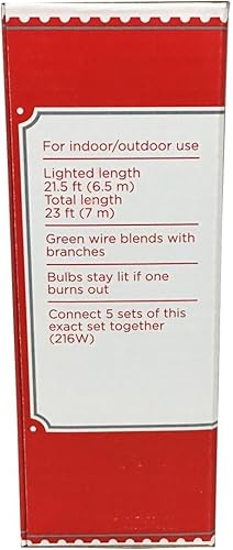 Miniatura 3 de Holiday Time 100 multicolor lights indoor/outdoor spare bulbs and fuses included