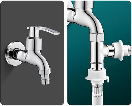 3 Way Bidet T Shape Adapter, Solid Brass G1/2