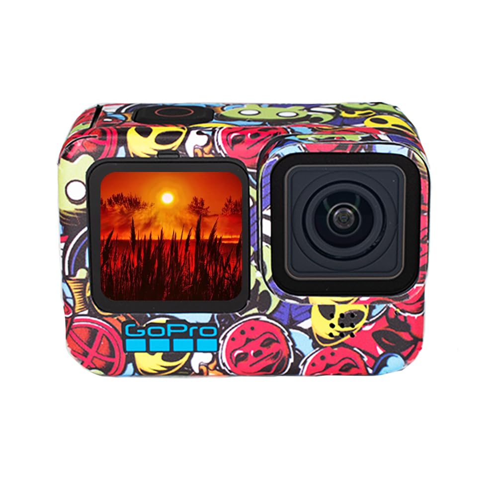 Action Pro Camera Skin Compatible with GoPro-9/10/11/12/13 Action Camera