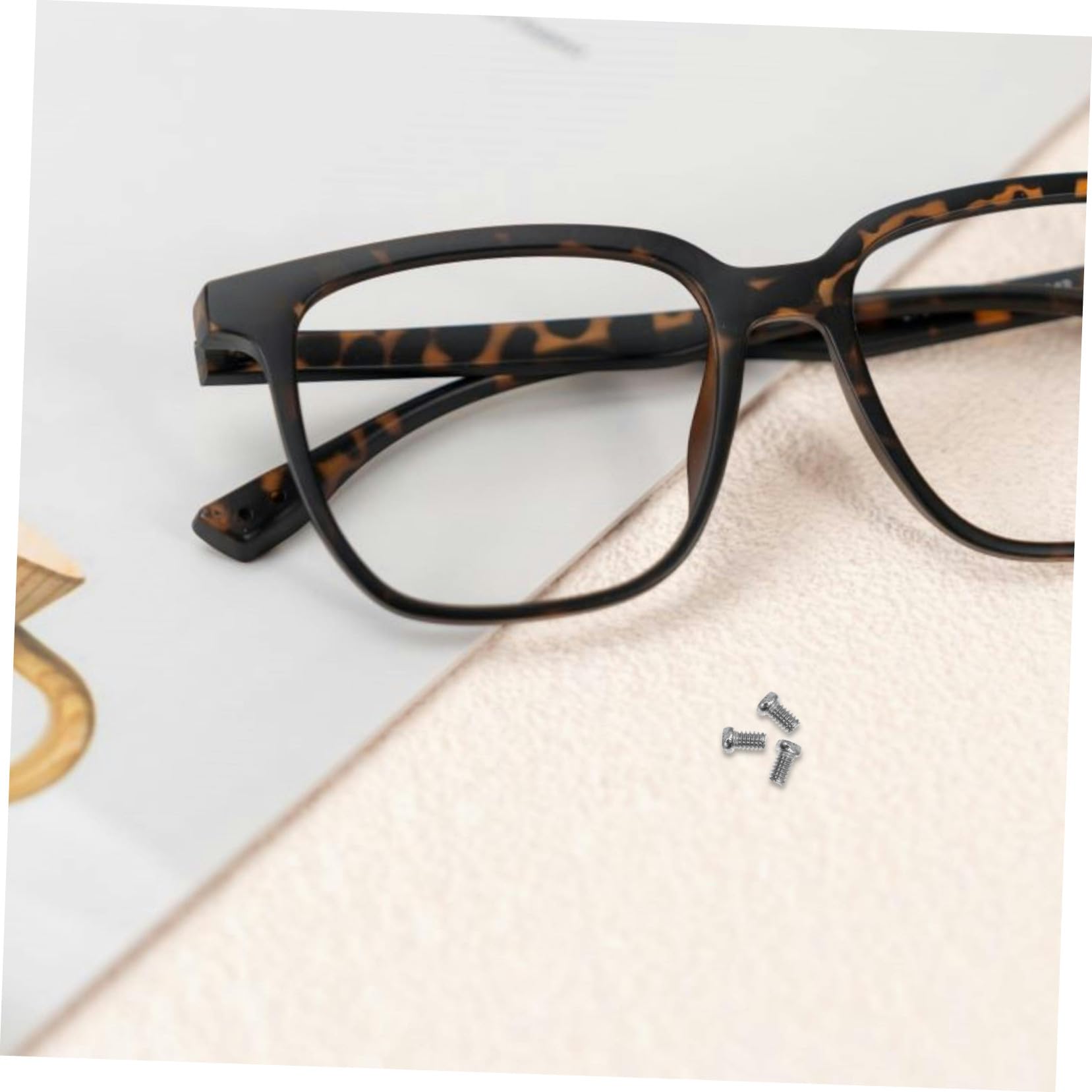 Gatuida 10000piezas Tornillos Pequeños para Gafas de Herramientas para Reparación de Gafas de Sol Accesorios de Sol Tornillos Prácticos para Reparación Kit