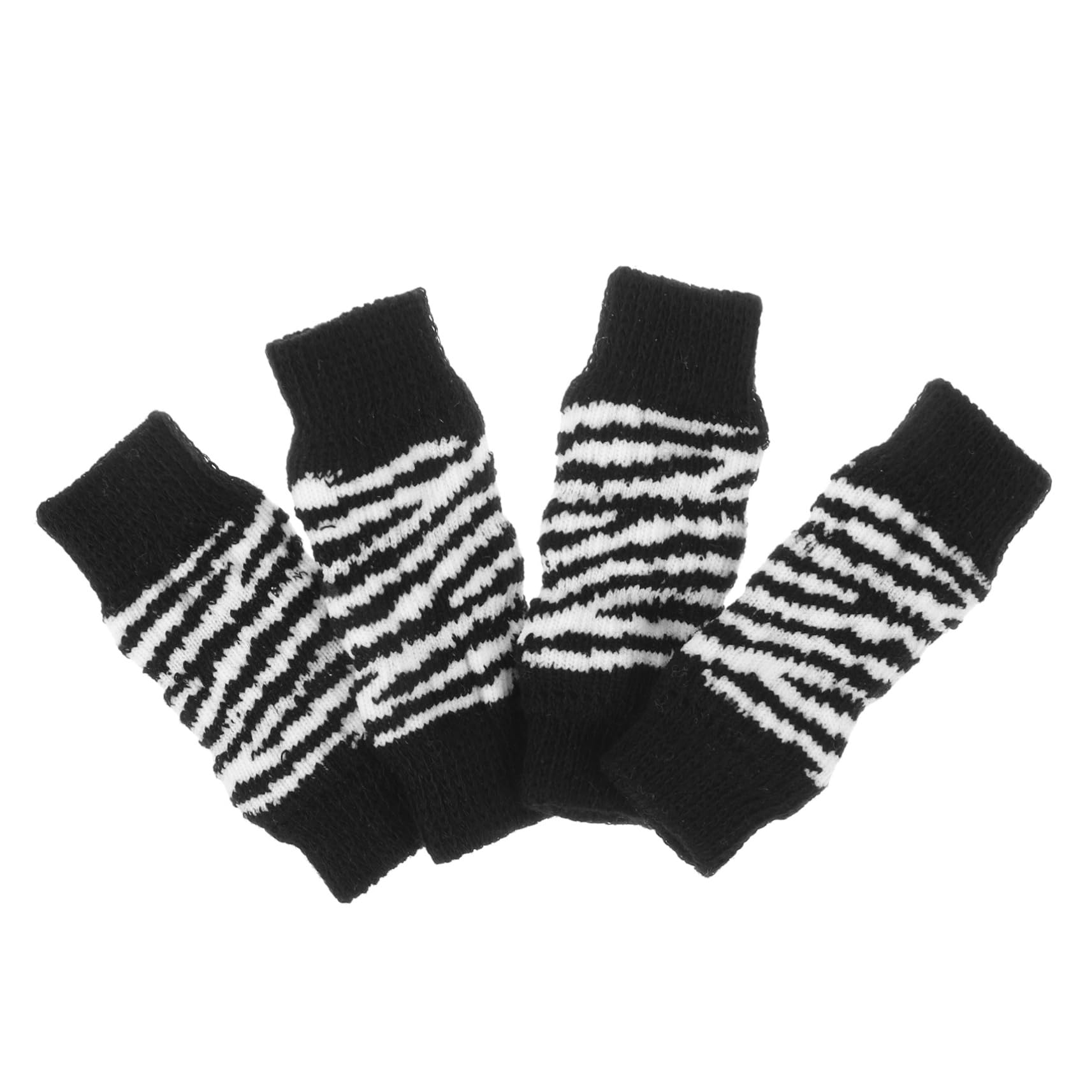 FRCOLOR Pet Dirty Leggings Cover for Dog Breathable Leg Warmers Washable Cotton Socks for Outdoor Walks and Puppy Supplies