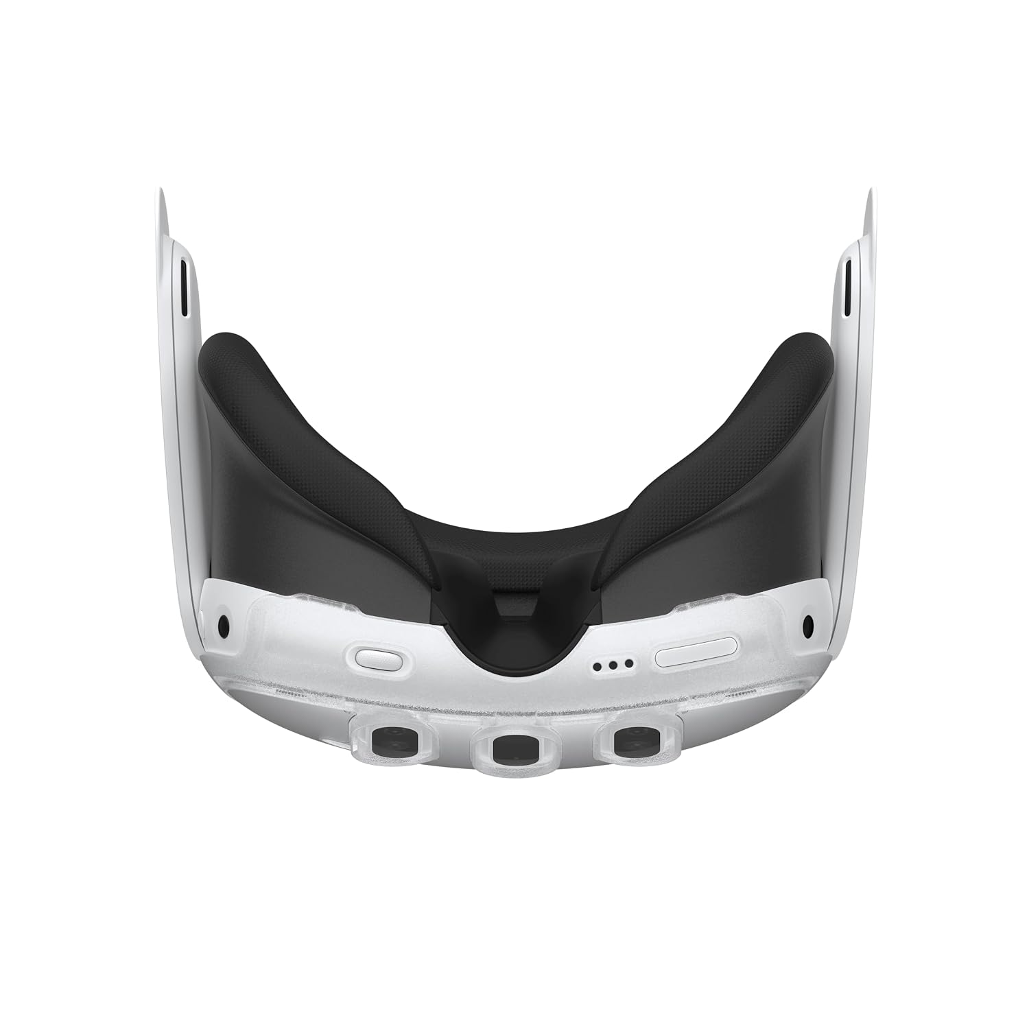 URBAN ARMOR GEAR UAG Made for Meta Quest 3 Case - Snap On Heat Dissipation Vent Precise Cutouts Transparent MIL-STD Protective Hard Front Shell VR Headset Cover, Plyo Clear