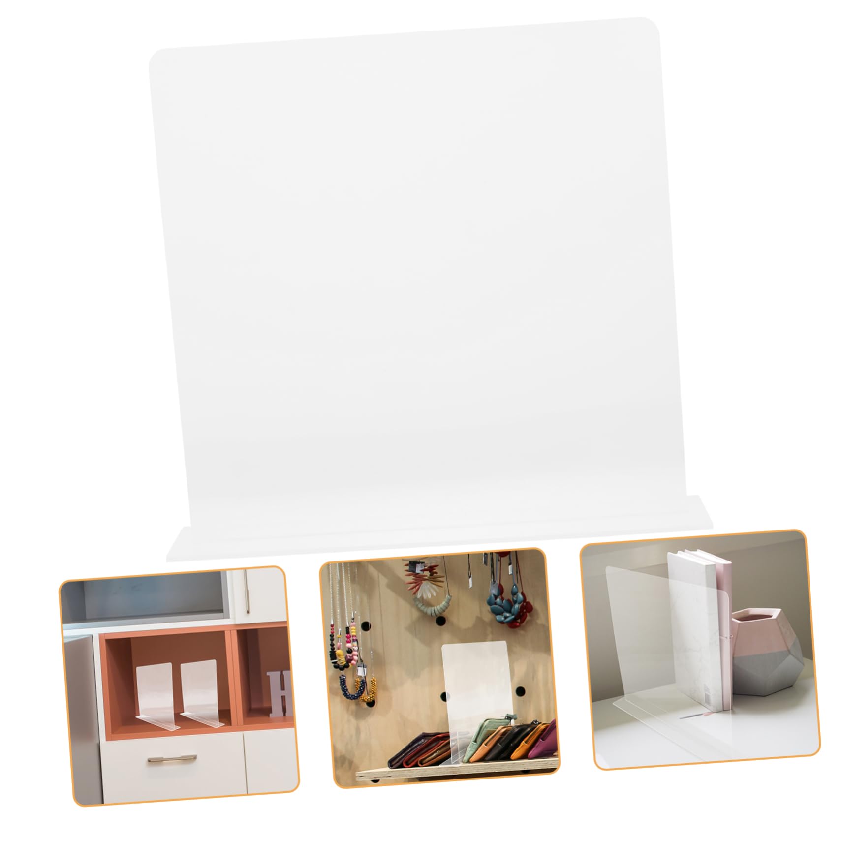 Hemobllo Closet Divider Closets Storage Organizer Closet Dividers for Closet Separators Organization Organiser Hanging Closet Organizer Shelving Shelf Transparent Wardrobe Divider Acrylic