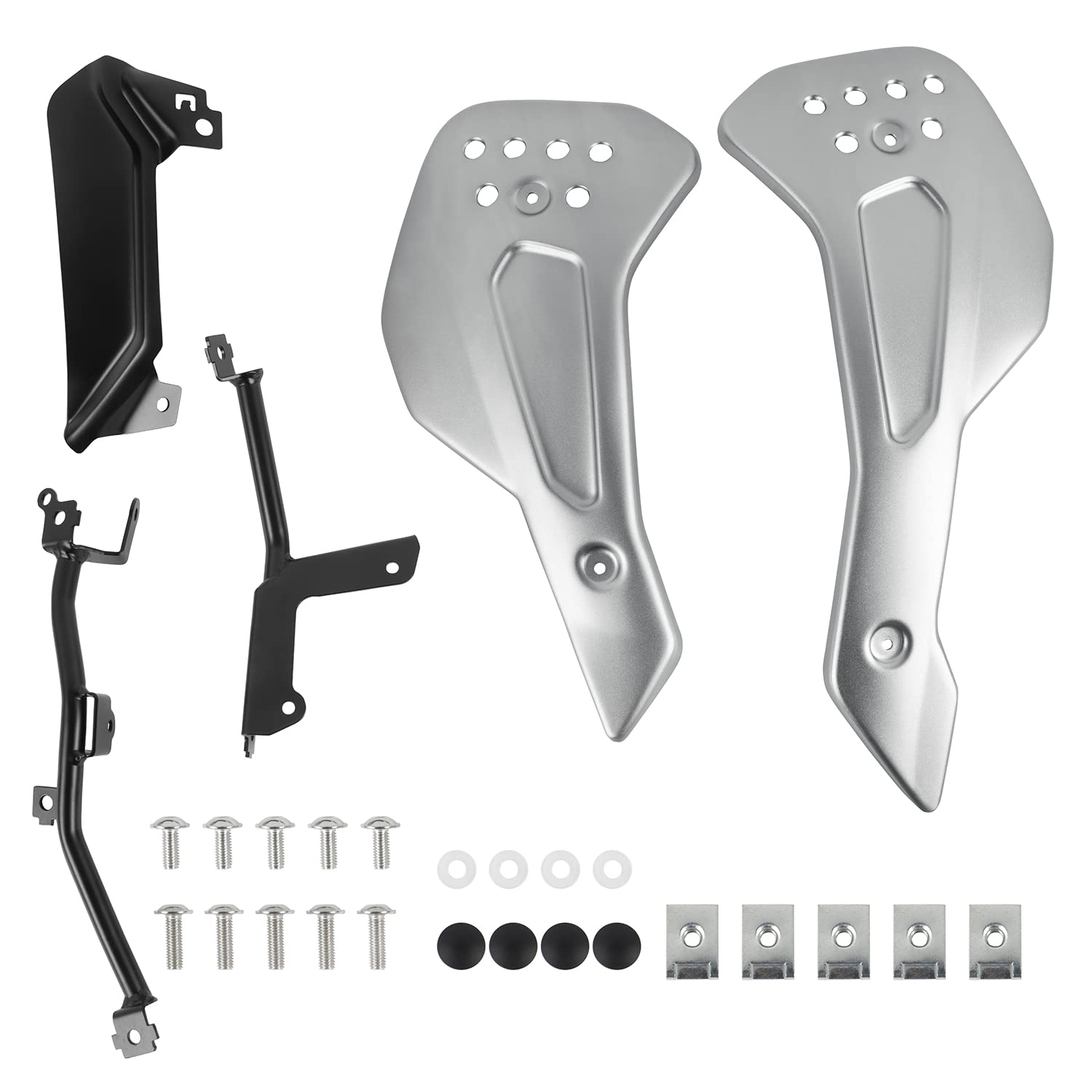 Motor Spoiler para Trident 660 2021 2022 2023 2024 2025 Carenado Inferior de protección Panza (Titanio)