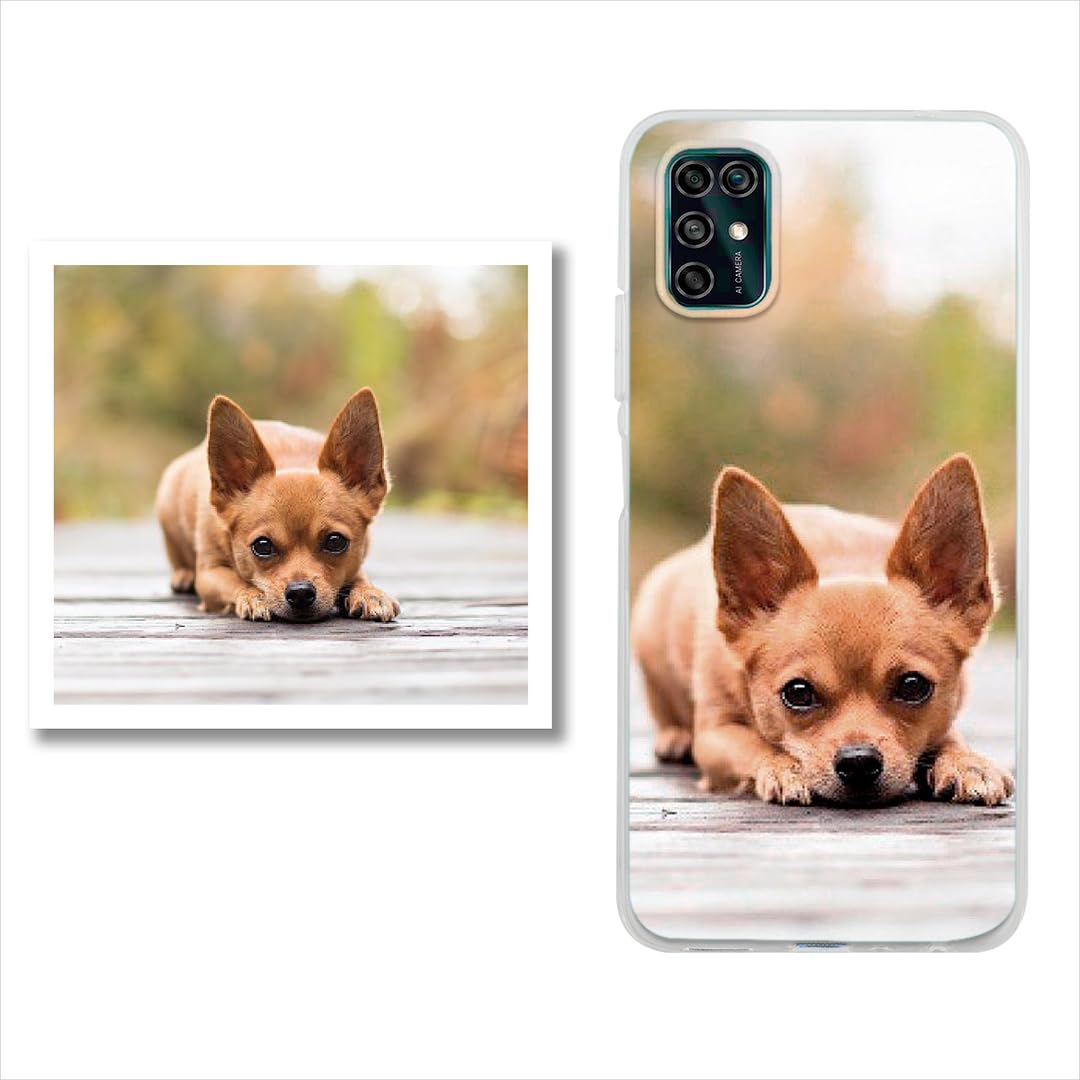 Funda Compatible Con Zte Blade V20 Smart Personalizada con tu Foto o Imagen Favorita, Protector Compatible Con Zte Blade V20 Smart Uso Rudo, Case Compatible Con Zte Para Mujer Antigolpes TPU - Compatible con Zte Blade V20 Smart