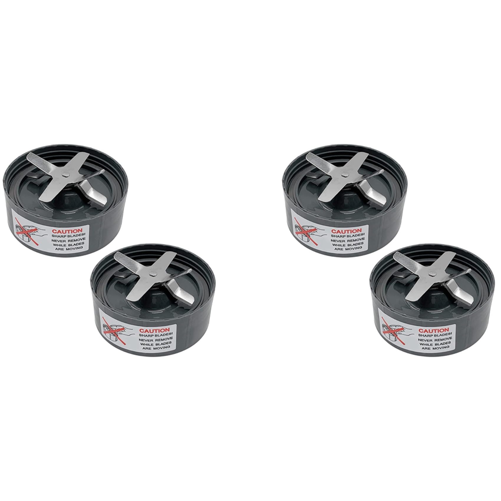 Vjsujehgy 4 Pack Replacement Juicer Blades for 600W / Pro 900W Extractor Nutrient Extractor Smoothie Maker Spare Parts