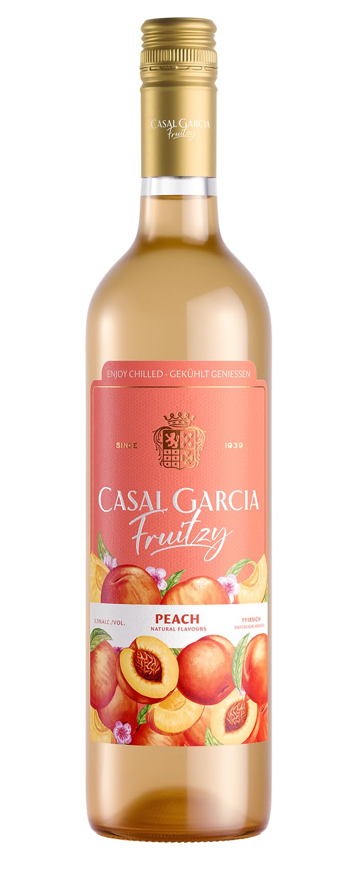 Casal Garcia Fruitzy Peach 5.5 % Vol ( 1 x 0.75l)