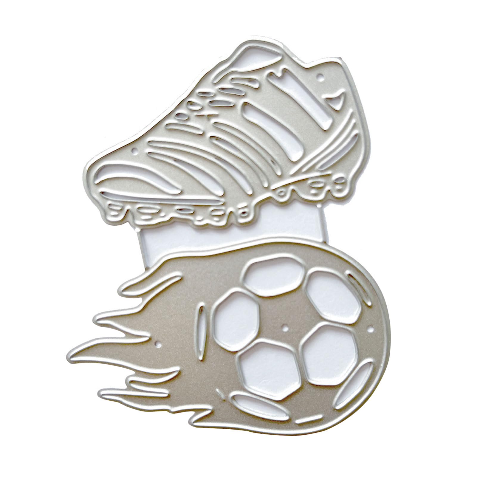 Haiki As The Pic Show Football Metal Cutting Dies Scrapbooking Stencil Die Card Embossing Photo Album Template Mold Decoration Craft