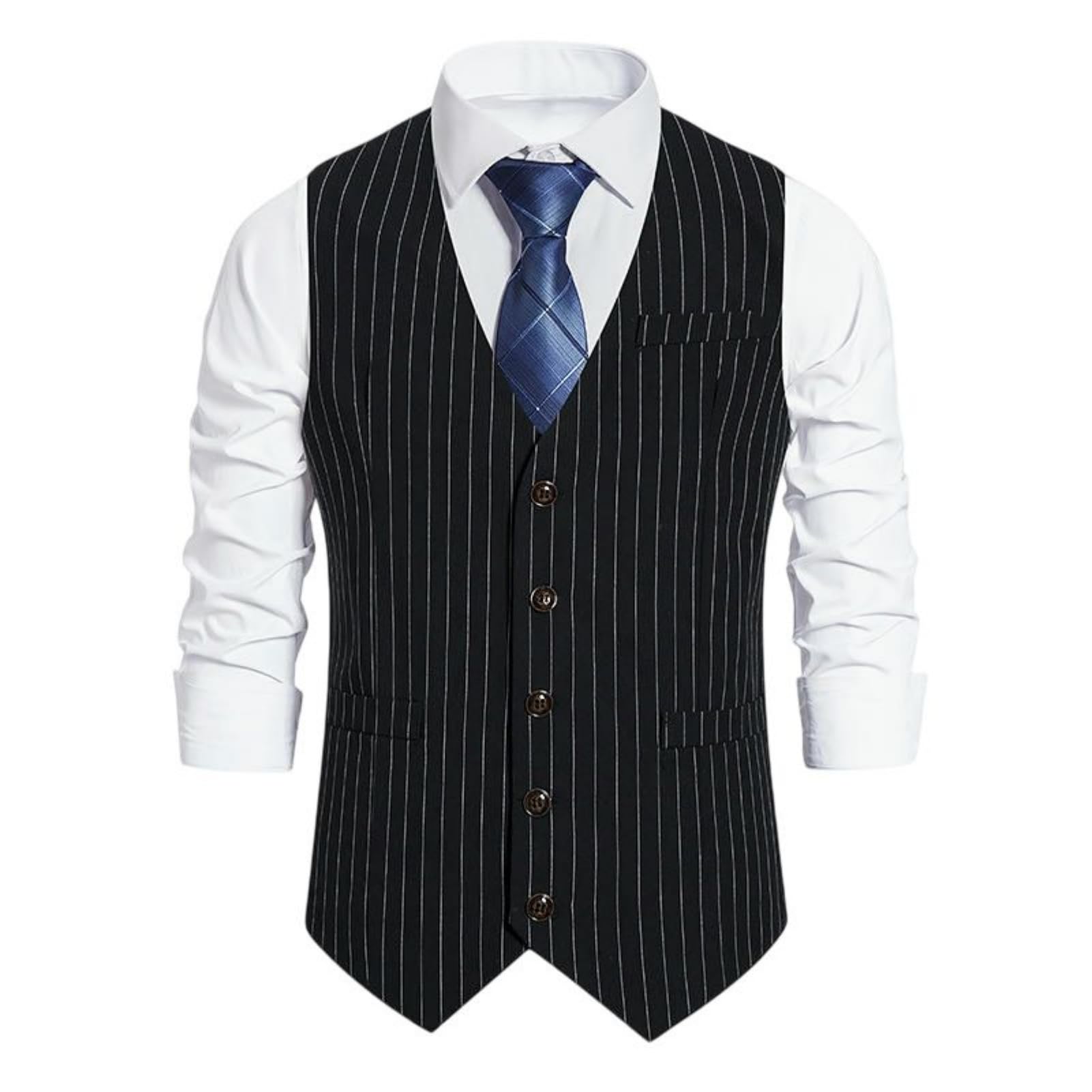 Chaleco de traje de pana vintage confeccionado con algodon premium de textura suave 6