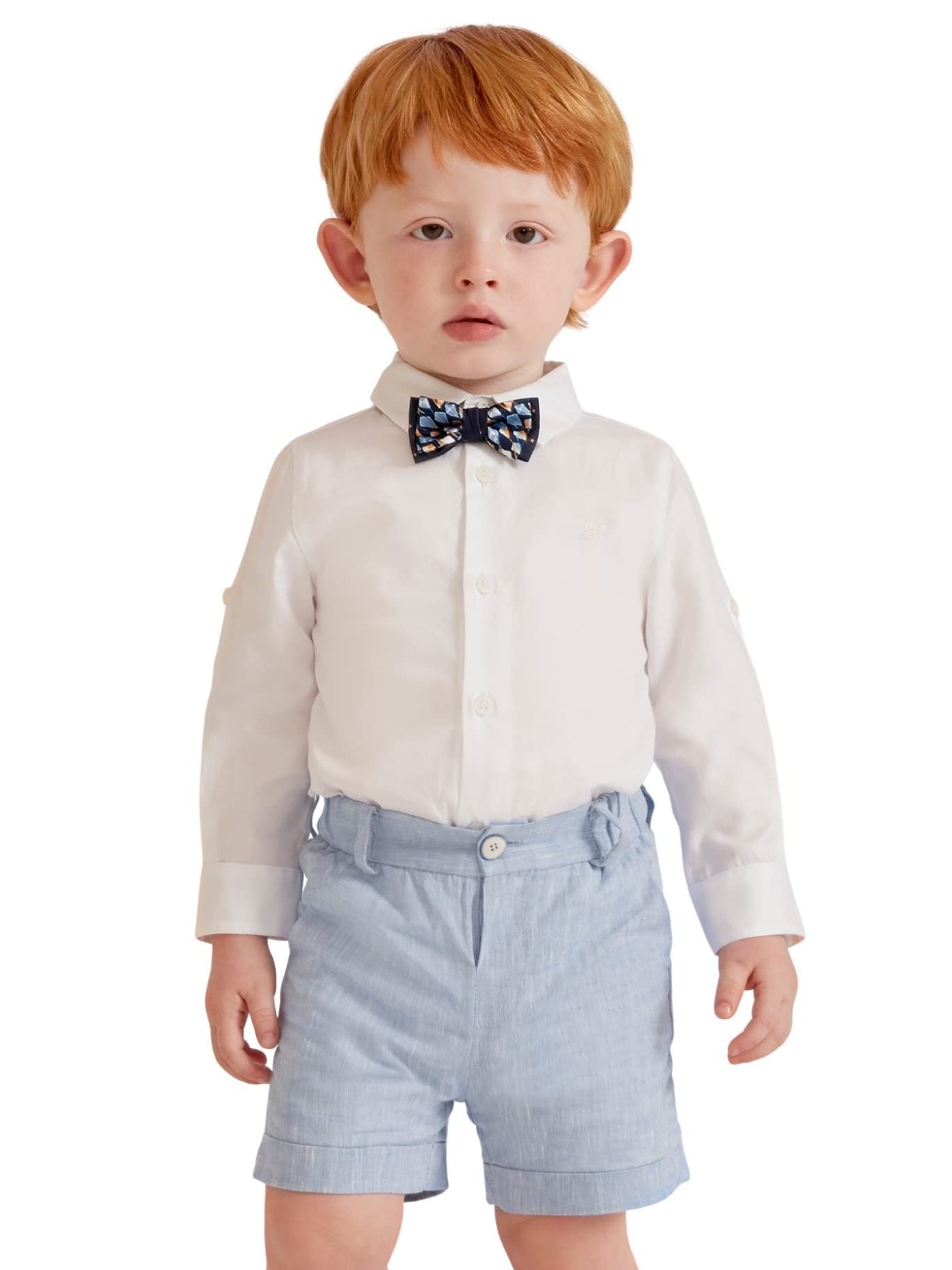 Abel & Lula Bermuda Mischung für Baby - Jungen Hellblau