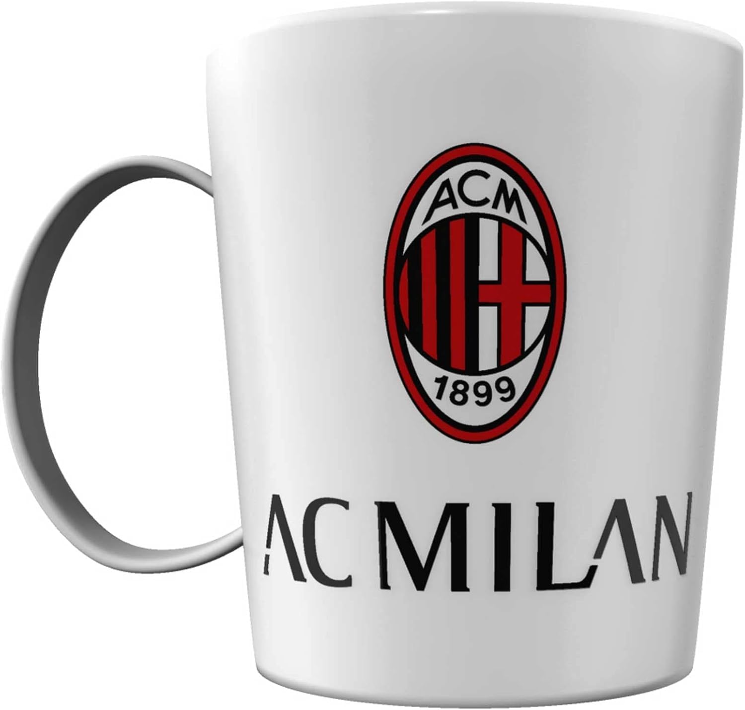 GMM Tazza Melamina Rosso Nero Milano