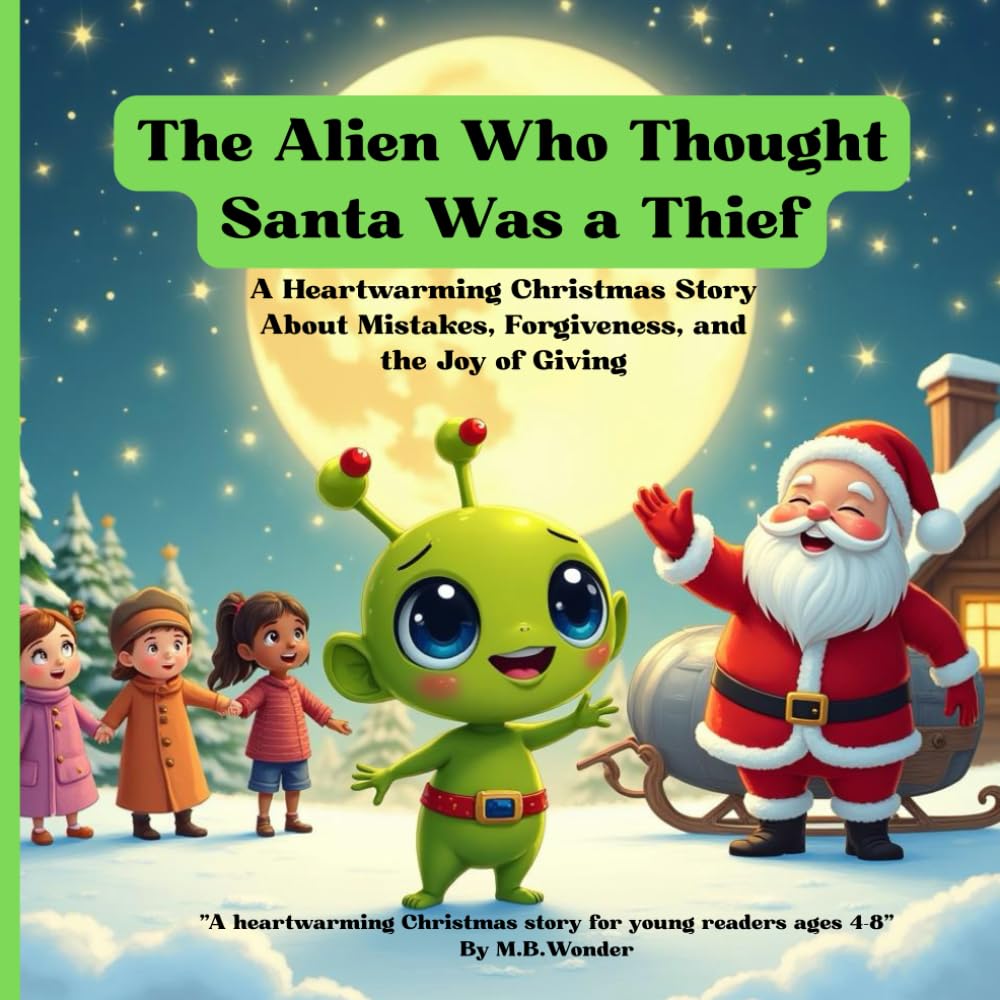 The Alien Who Thought Santa Was a Thief: A Heartwarming Christmas Story About Mistakes, Forgiveness, and the Joy of Giving