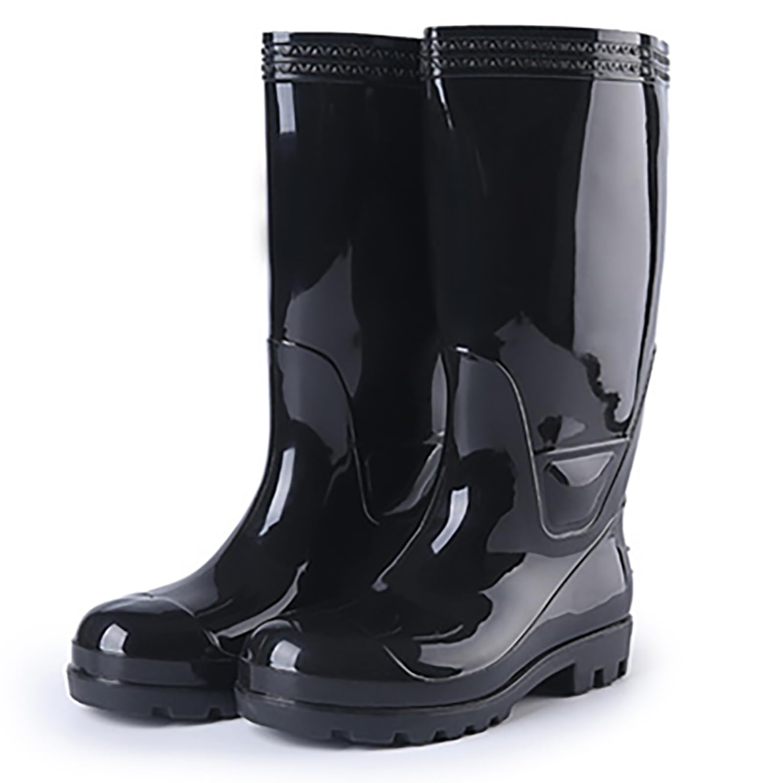 Regenstiefel Schuhüberzug Regenstiefel für Herren wasserdichte Gartenschuhe Leichte Stiefeletten