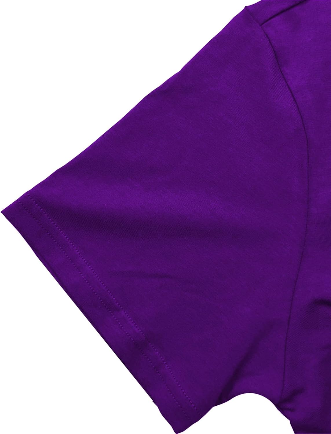 YITAN Womens Short Sleeve Crewneck T Shirts Summer Solid Tops Casual Basic Tees - Image 4