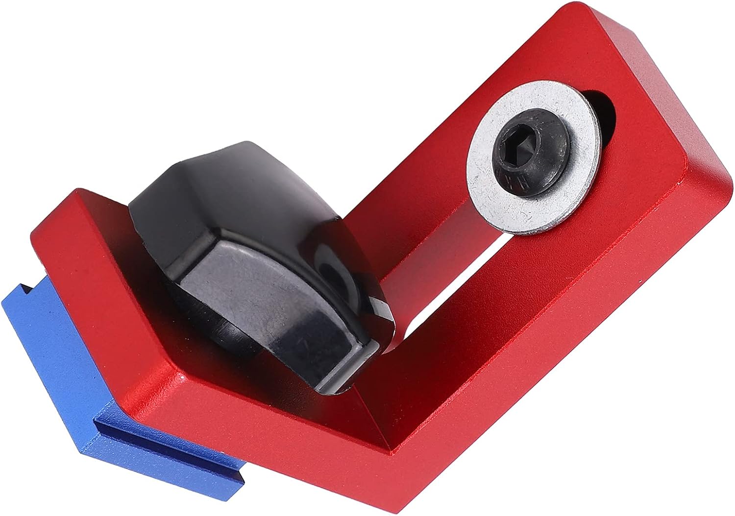 Miter Track Stop, Premium Aluminum Alloy T Slot Woodworking Tool for Cutting and Routing Projects