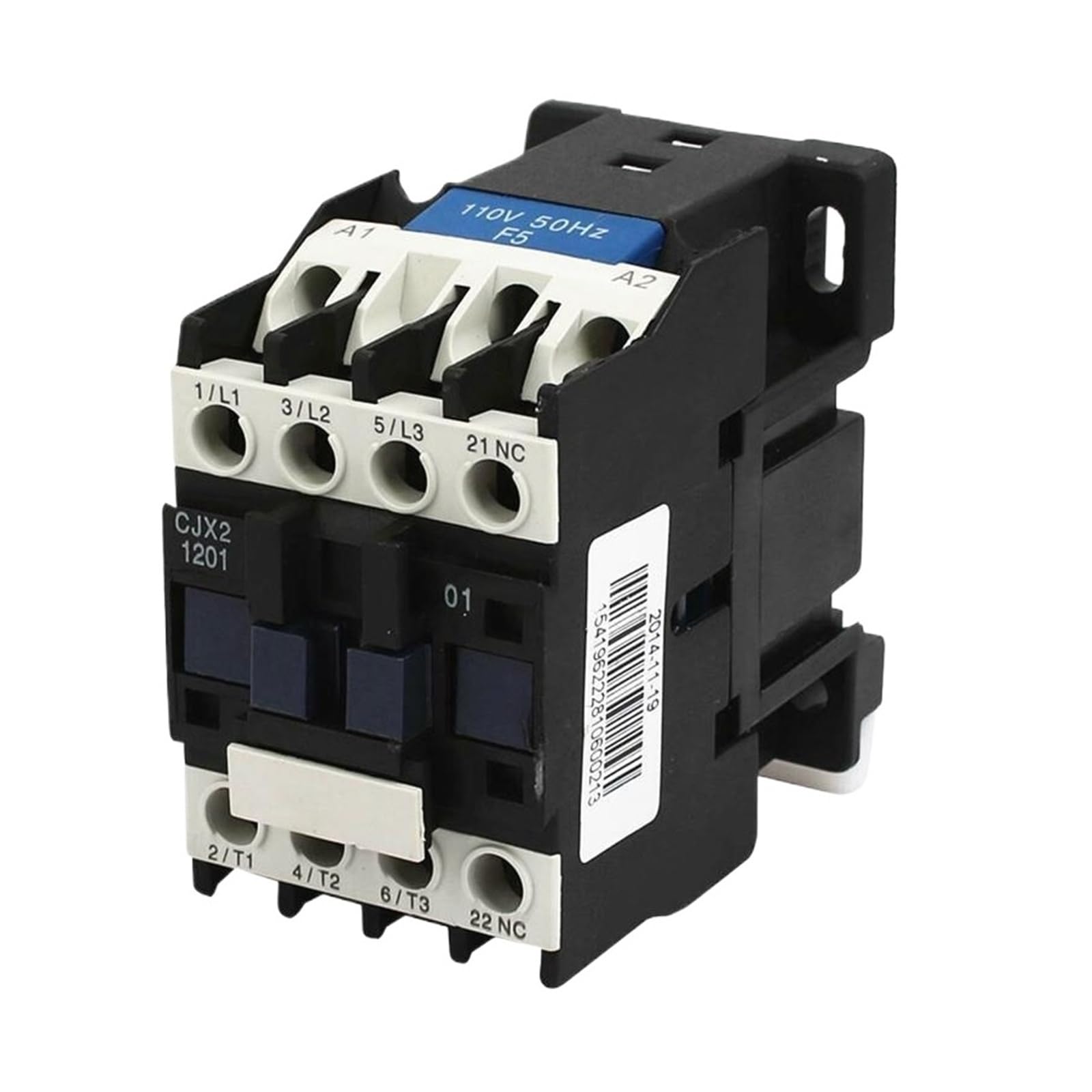 WCNGRFRNB AC contactor CJX2-1201 12A 3P+NO Ac Electric 3 Pole Contactor(AC 110V)