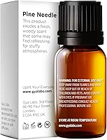 Vista 2 de Gya Labs - Aceite esencial de pino para aliviar el dolor y enfoque, de uso tópico para dolores musculares, leñoso y fresco para relajarse y limpiar