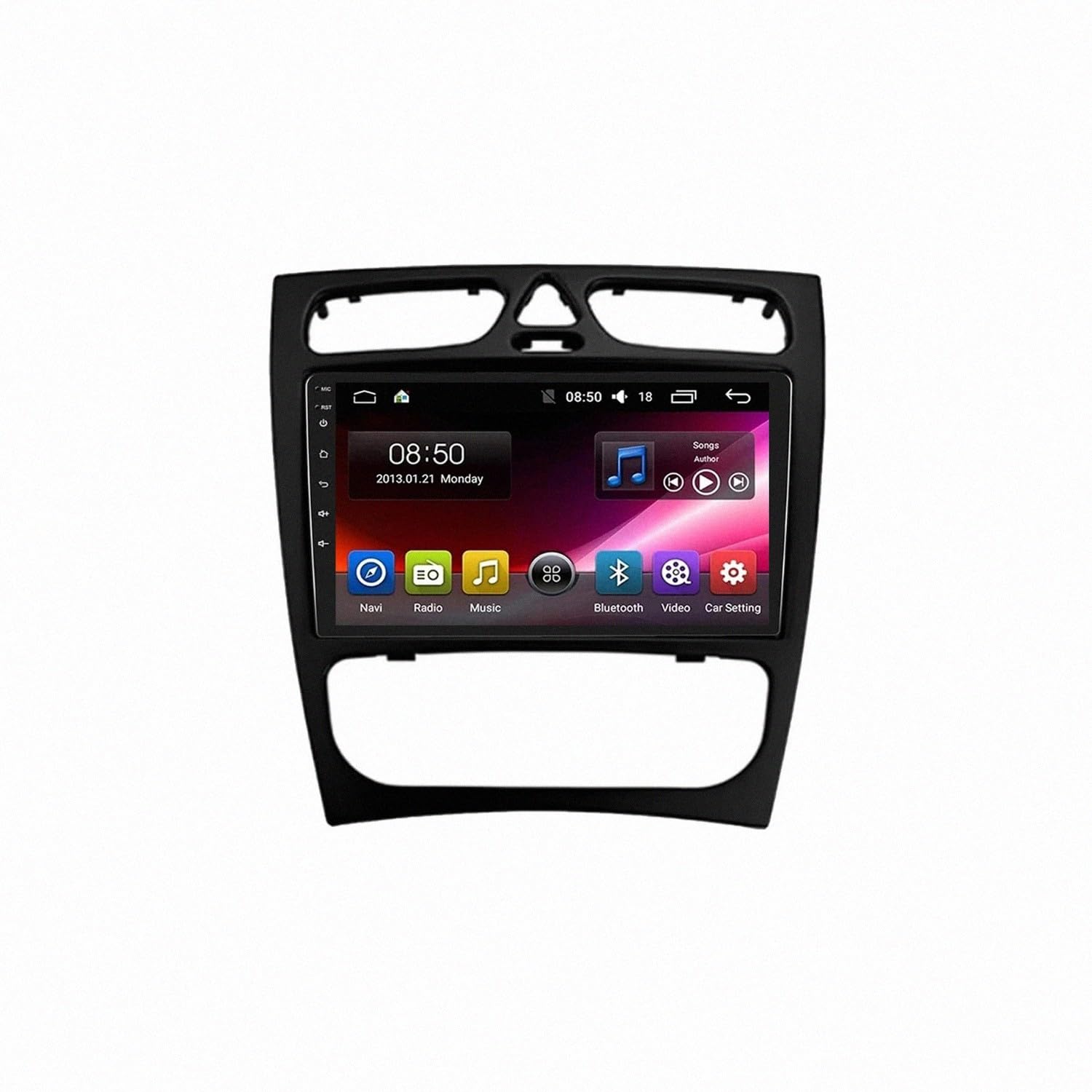 Autoradio para Benz C Class S203 Android Auto Mirrorlink WiFi Bluetooth 32GB 8