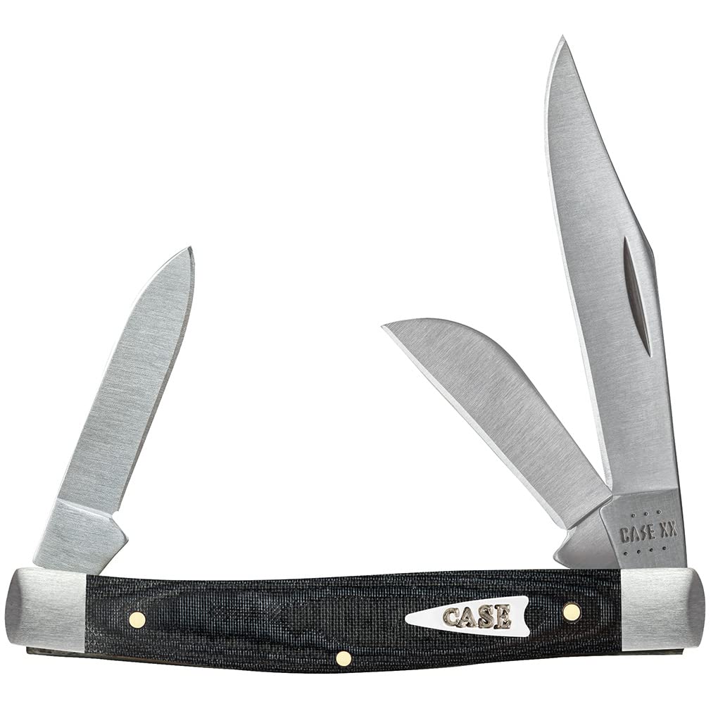 Amazon.com: Case XX WR POCKET KNIFE MEDIUM STOCKMAN - SMOOTH BLACK