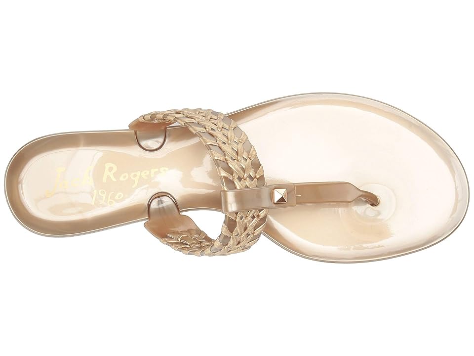 

Jack Rogers Tinsley Jelly (Gold) Women's Shoes