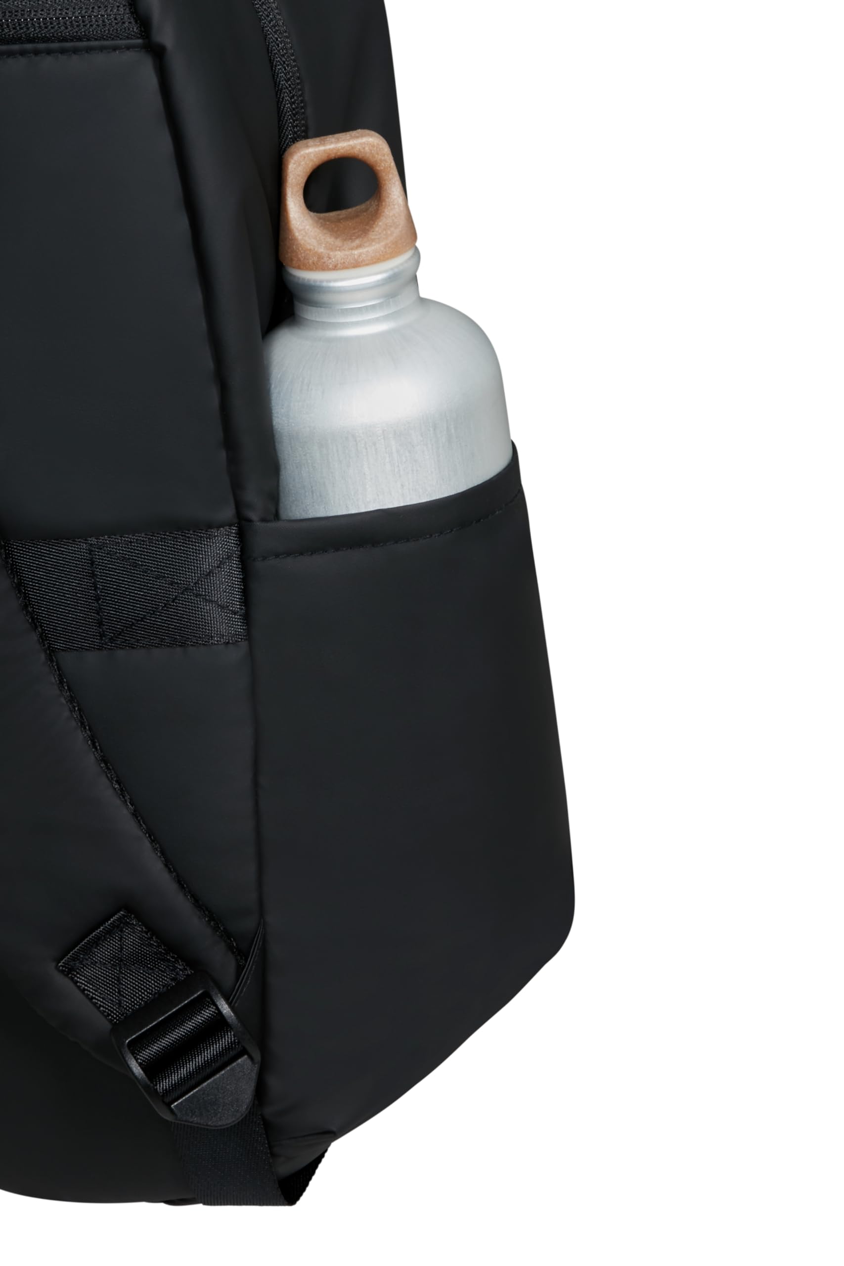 American Tourister Puffypop - Damski Plecak na Laptopa 15.6" (49 cm, 21 L), Ergonomiczny, Idealny do Szkoly, Pracy & Podrózy - Czarny