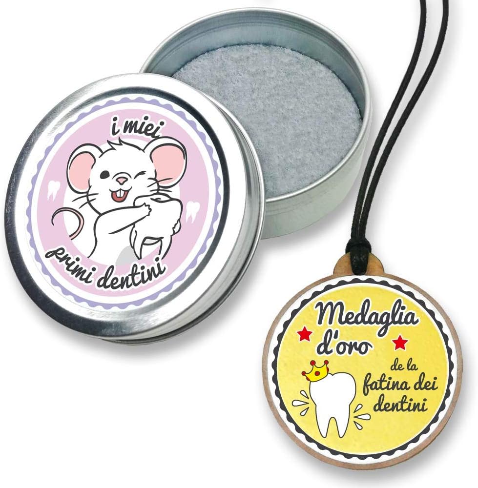 scatolette per i dentini da latte