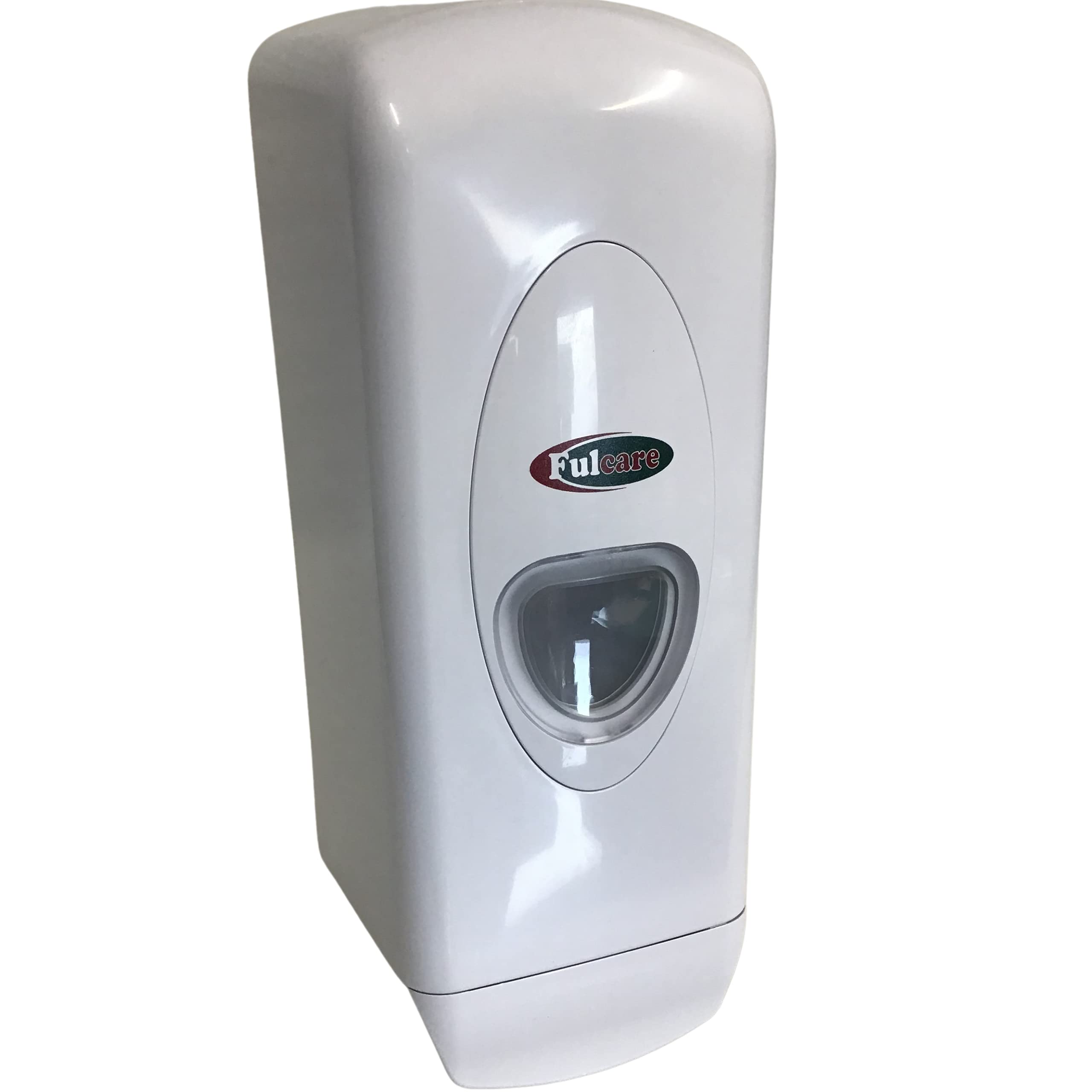 Fulcare Stylish White Wall Mounted Hand Soap Push Bar Dispenser Bulk 1 Litre Tank for Foam/Lotion/Soap/Gel/Sanitiser