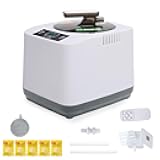 Portable Home Sauna Steam Machine with Remote Control - 1200W 3L Upgrated Fast-Heating System, 9-Level Adjustable Steam & 120-Min Timer, for Home Spa Sauna Accessories