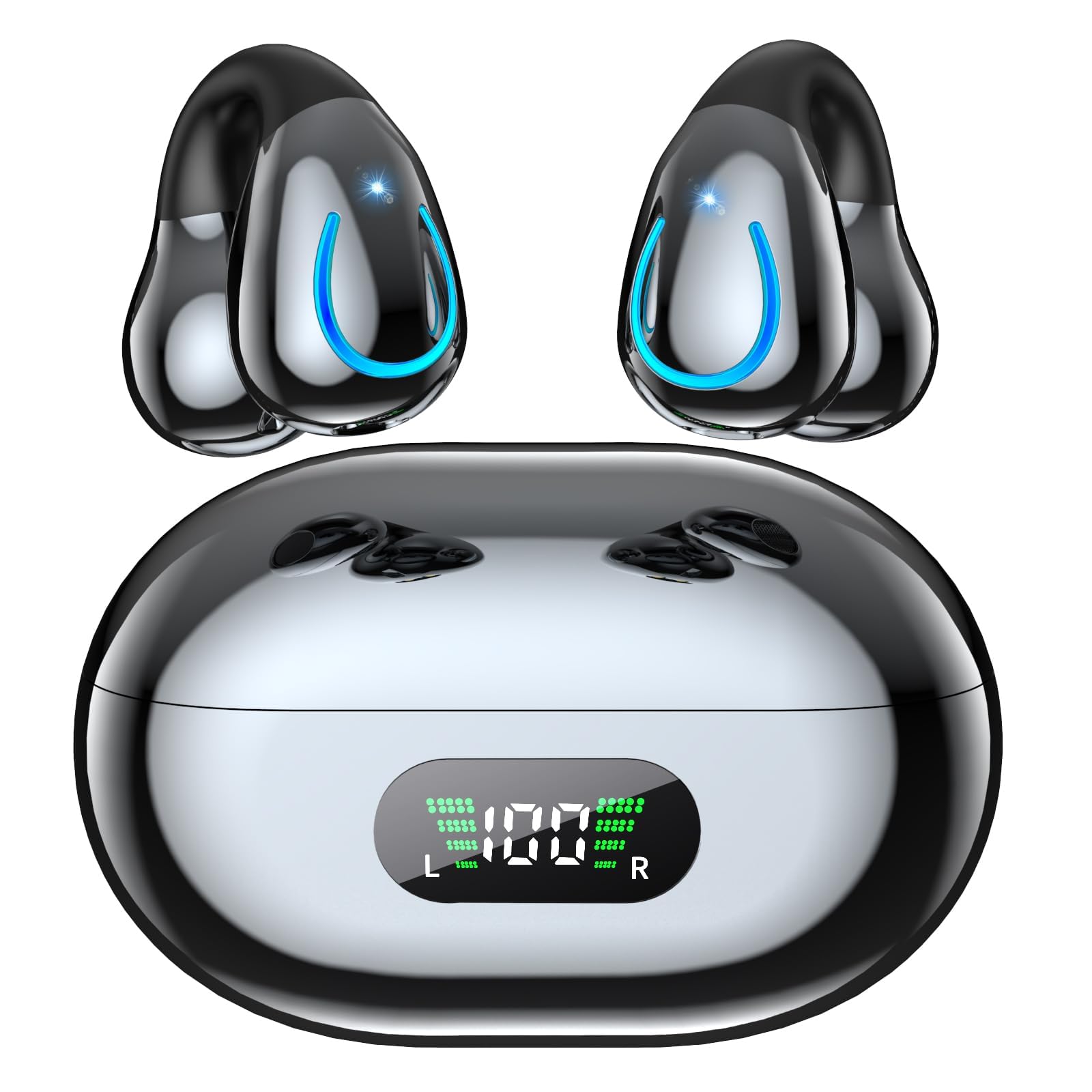 Amazon.com: AI Language Translator Earbuds, Clip-On Open Ear Real