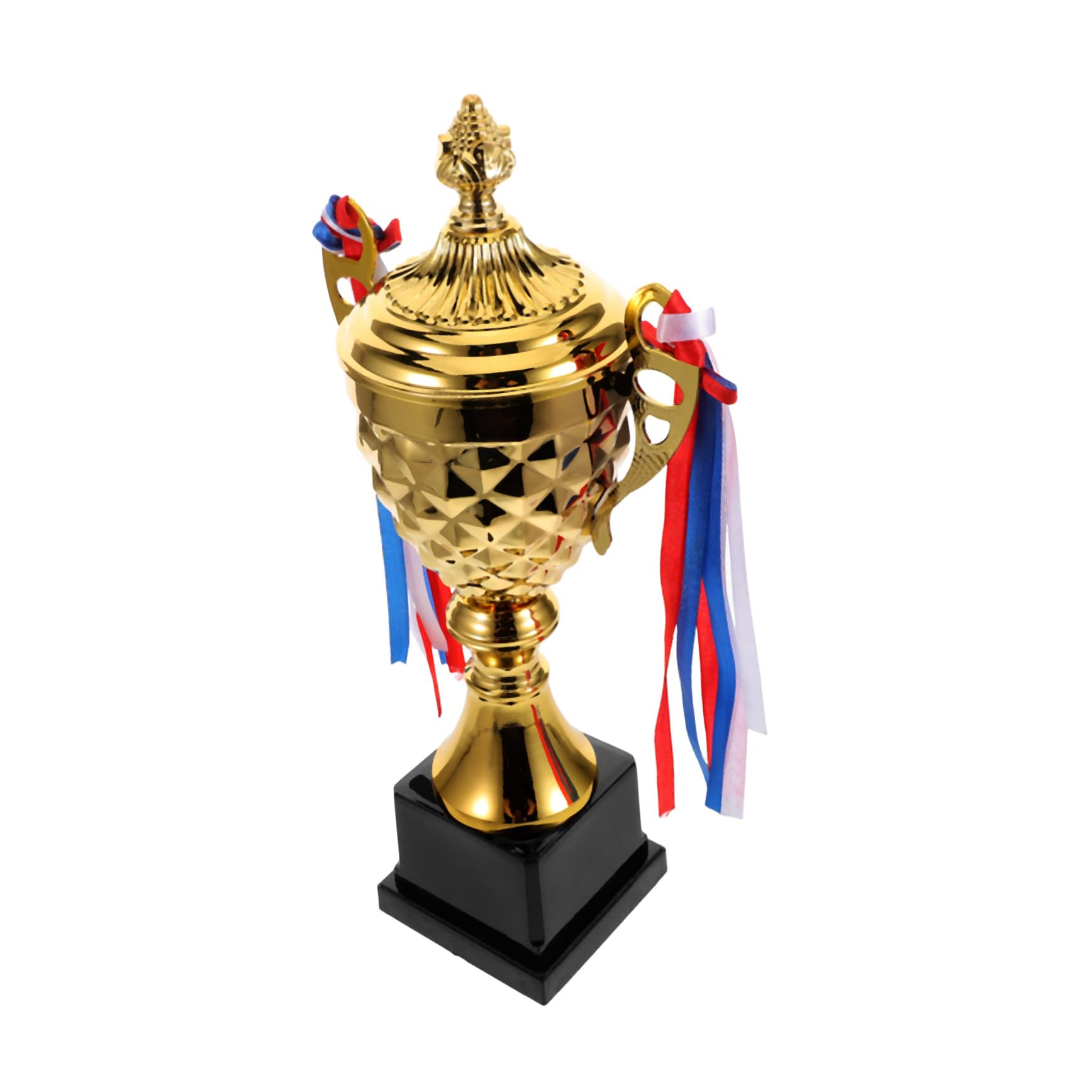 Abaodam Copa de Trofeo Grande Dorada de Metal para Competiciones | Diseño Clásico y Elegante, Fácil de Manejar, Durabilidad Prolongada, Adecuado para Atletas y Torneos de Hockey