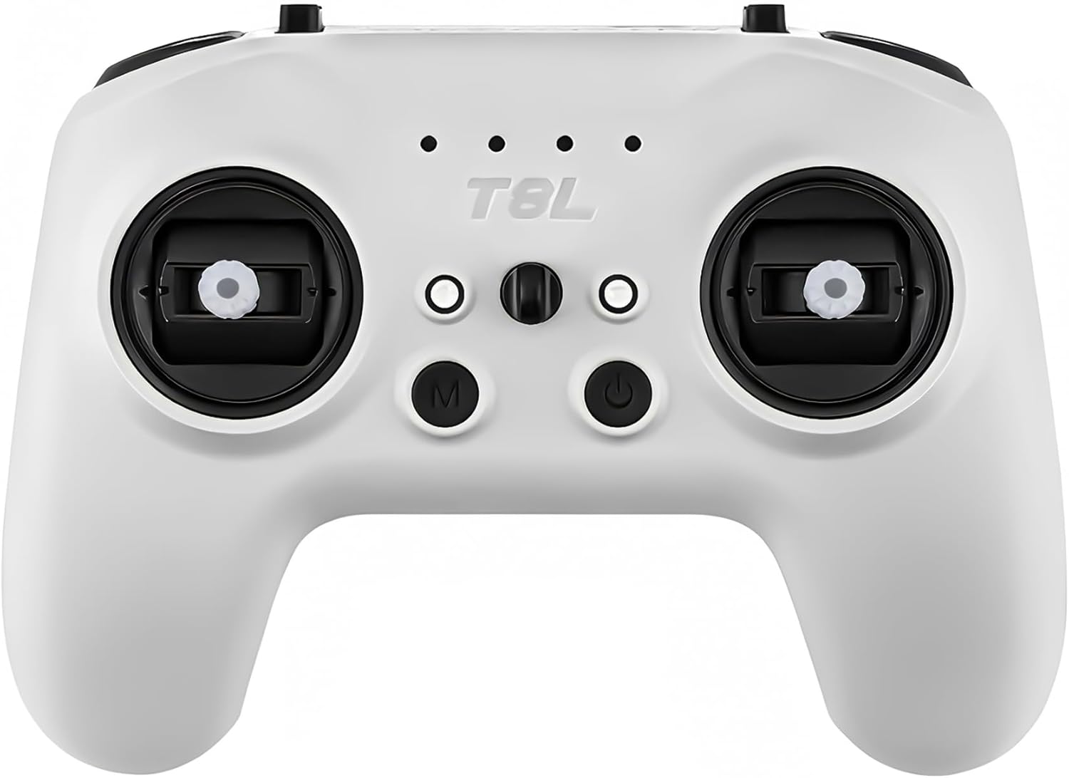 Radiomaster T8L ELRS 2.4GHz Radio Transmitter, 204g Lightweight Screenless Remote Controller with Hall-Effect Gimbals, USB-C Charging & Simulator Compatibility for FPV Drones, Fixed-Wing Aircraft