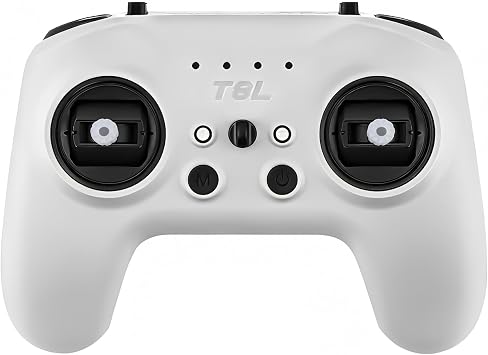 Radiomaster T8L ELRS 2.4GHz Radio Transmitter, 204g Lightweight Screenless Remote Controller with Hall-Effect Gimbals, USB-C Charging & Simulator Compatibility